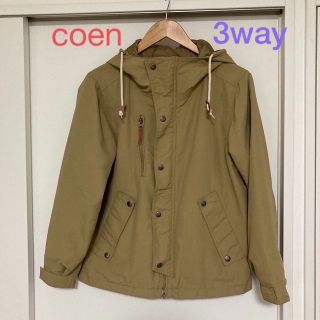 コーエン(coen)の美品！coen コーエン 3way マウンテンパーカー サイズM(ナイロンジャケット)