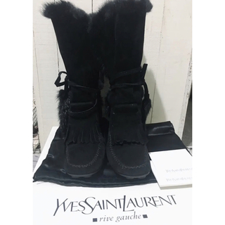 イヴサンローラン(Yves Saint Laurent)のDrawer ドゥロワー  イブサンローラン ブーツ(ブーツ)