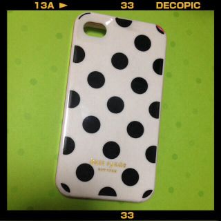 ケイトスペードニューヨーク(kate spade new york)のkatespade♡4sケース(モバイルケース/カバー)