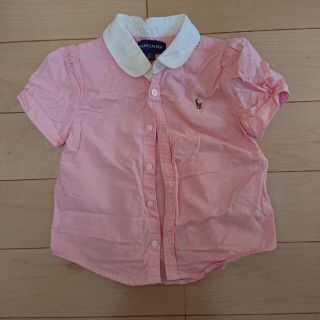 ラルフローレン(Ralph Lauren)のラルフローレン  女の子 半袖シャツ 24M 90㎝(ブラウス)