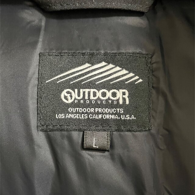 OUTDOOR PRODUCTS(アウトドアプロダクツ)の撥水防風ストレッチ耐水圧10000mm切替中綿フードジャケット メンズのジャケット/アウター(ダウンジャケット)の商品写真