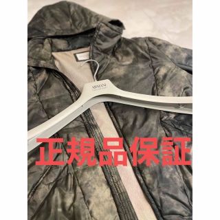 アルマーニ コレツィオーニ(ARMANI COLLEZIONI)の★美品★アルマーニコレツォーニ　ミリタリー　ライダース　ジャケット　アルマーニ(ダウンジャケット)