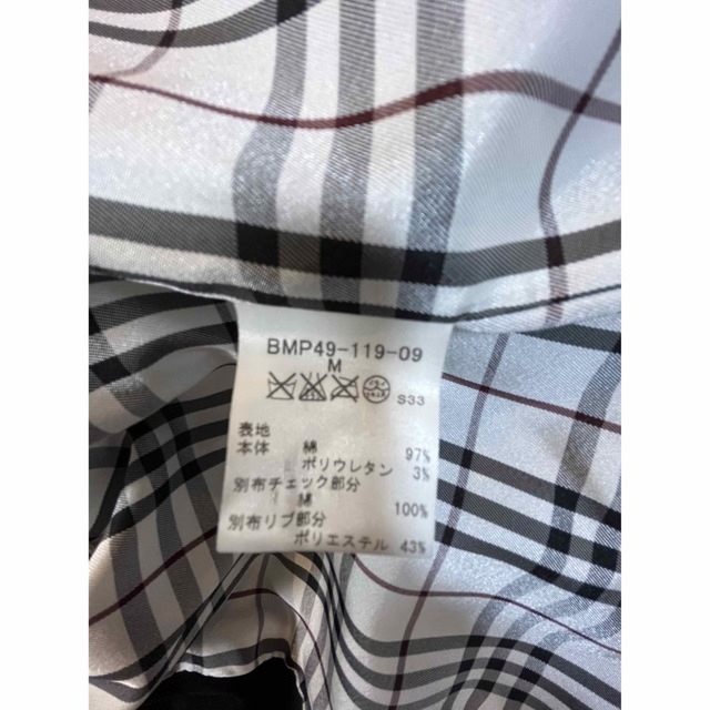 BURBERRY BLACK LABEL(バーバリーブラックレーベル)のBURBERRY BLACK LABEL  ベロア　コート　Mサイズ メンズのジャケット/アウター(その他)の商品写真