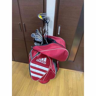 豪華！◆TaylorMade 他◆ゴルフクラブ セット＋ adidas バッグ付