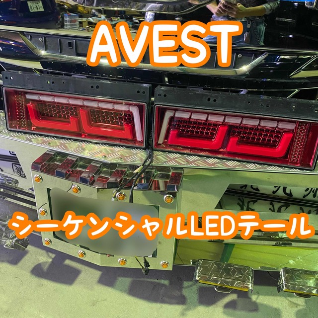 AVEST トラック用 シーケンシャル LEDテール 点灯確認済のサムネイル