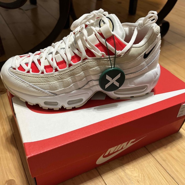 nike air max 95 double lace sail 22.5cm