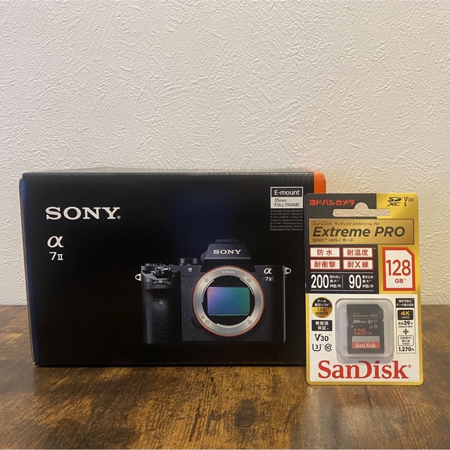 SONY - 新品未使用 SONY a7ii ILCE−7M2 ☆メーカー保証1年付き
