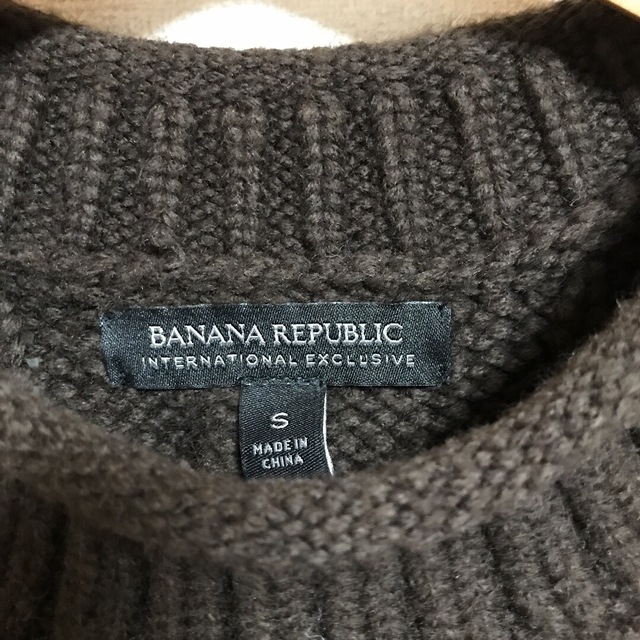 Banana Republic(バナナリパブリック)の【バナナ・リパブリック】ケーブル編みニット 着丈長め レディースのトップス(ニット/セーター)の商品写真