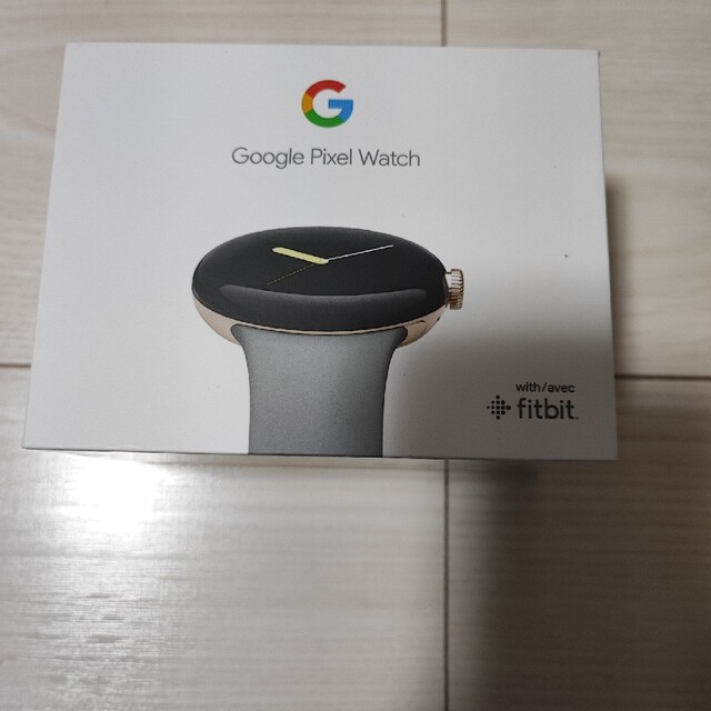 新品未開封　Google pixel Watch hazelラバー通知機能