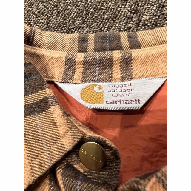 carhartt(カーハート)のカーハート　carhartt  チェックシャツ レディースのトップス(シャツ/ブラウス(長袖/七分))の商品写真