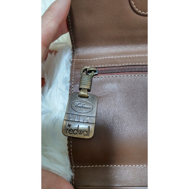 Borbonese redwall ボルボネーゼ 財布 二つ折り財布 レディースのファッション小物(財布)の商品写真