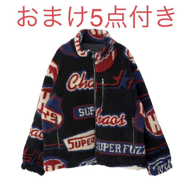 HYSTERIC GLAMOUR(ヒステリックグラマー)のヒステリックグラマー SUPER HYSジャカード リバーシブルブルゾン ②黒系 レディースのジャケット/アウター(ブルゾン)の商品写真