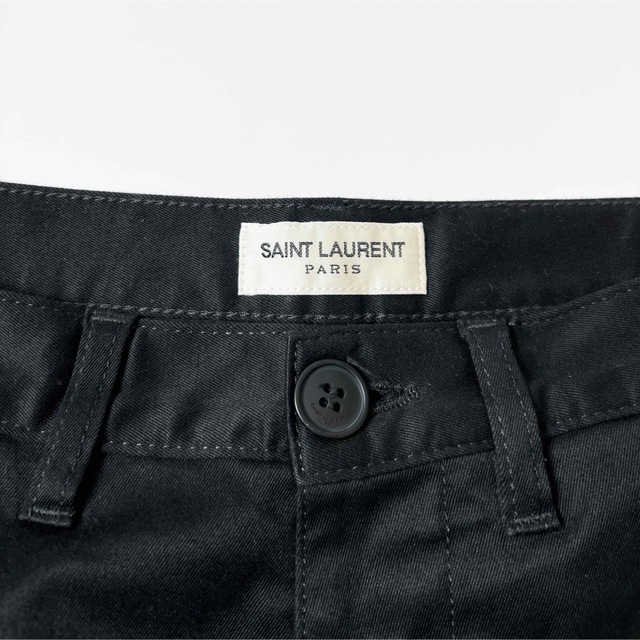 Saint Laurent(サンローラン)のサンローランパリ  パンツ  黒 2020年表参道購入品 レディースのパンツ(チノパン)の商品写真