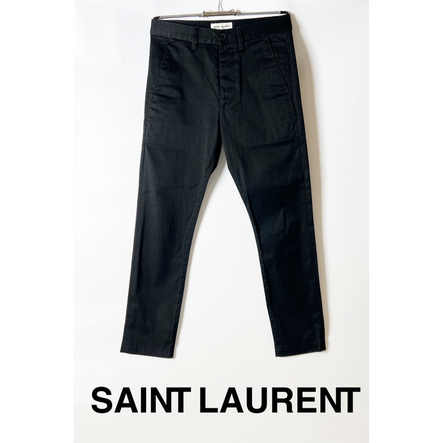 Saint Laurent(サンローラン)のサンローランパリ  パンツ  黒 2020年表参道購入品 レディースのパンツ(チノパン)の商品写真