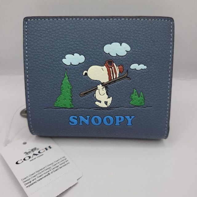 COACH X PEANUTS スヌーピー新作 匿名配送 長財布