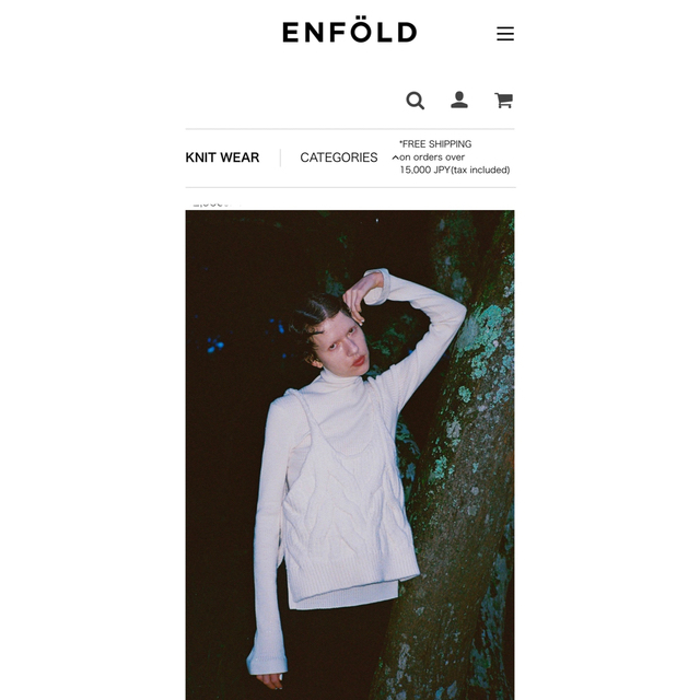 ENFOLD☆RIB×CABLE LAYERED PULLOVER | casaronald.org.mx