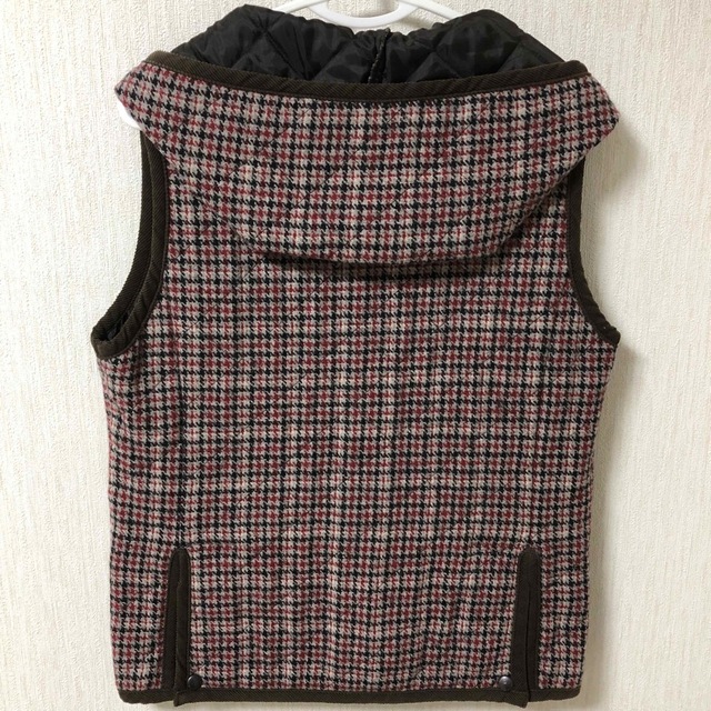 THE SMOCK SHOP(スモックショップ)の☆レア　THE  SMOCK  SHOP woolキルティングベスト　ML レディースのトップス(ベスト/ジレ)の商品写真