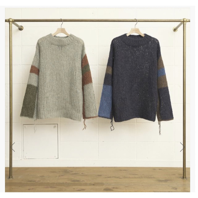 UNUSED US1321 Hand-Kniting Sweater サイズ3