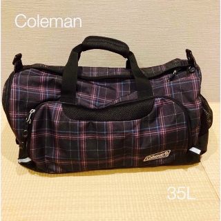 コールマン(Coleman)のColeman コールマン ボストンバッグ 35L チェック柄(ボストンバッグ)