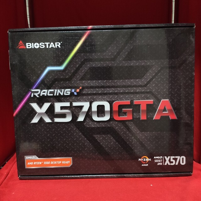 【未使用】BIOSTAR X570GTA スマホ/家電/カメラのPC/タブレット(PC周辺機器)の商品写真