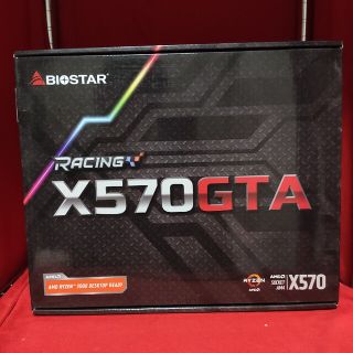 【未使用】BIOSTAR X570GTA(PC周辺機器)