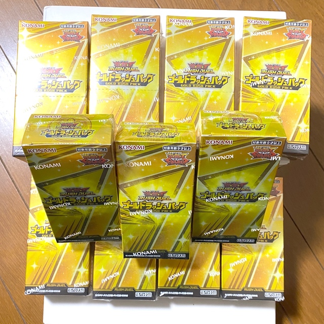 遊戯王ゴールドラッシュパック11BOX シュリンク付き - Box/デッキ/パック