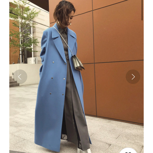 AMERI 完売　BELT FLARE LONG COAT