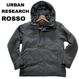 アーバンリサーチロッソ(URBAN RESEARCH ROSSO)の85b アーバンリサーチ ROSSO ダウンジャケット フーディ 丸井織物(ダウンジャケット)