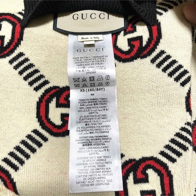 Gucci(グッチ)の【新作】GUCCI GG リバーシブル ミニドレス ウールワンピース ポロ レディースのワンピース(ミニワンピース)の商品写真