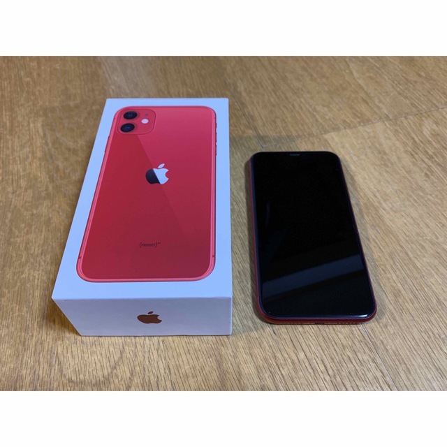 アップル iPhone11 128GB レッド Apple iPhone11 本体 128GB レッド MWLV2J A