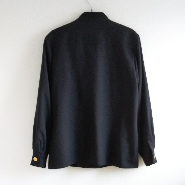 ◇47 確認用1 極美品 90s 未使用 イヴサンローラン セットアップ 黒