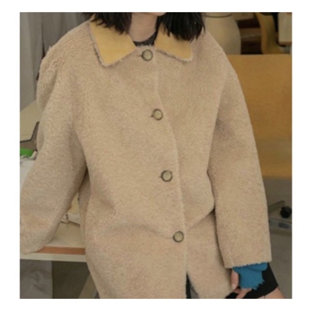 perverze リバーシブル ボア yellow 新品日本製 ladonna.co.jp