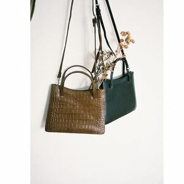 バッグCLANE CROCO THIN HAND BAG ショルダー バッグ