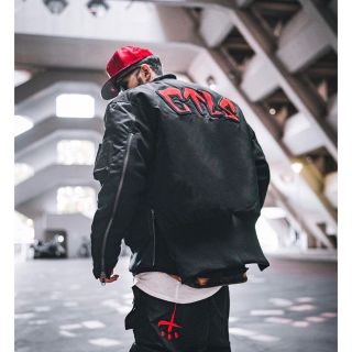 CVTVLIST RUBBER LOGO RIDER'S MA-1の通販 by H815's shop|ラクマ