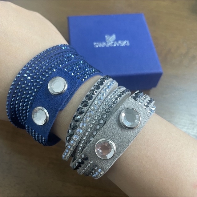 ♡SWAROVSKI Slake Gray Duo ブレスレット♡