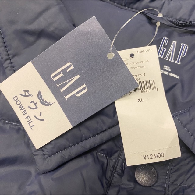 GAP(ギャップ)の試着のみ　GAP ダウンジャケット　ビッグサイズ　大きいサイズ　XL 防寒　秋冬 メンズのジャケット/アウター(ダウンジャケット)の商品写真