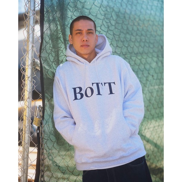 bott パーカー グレー XL の通販 by アラキ|ラクマ