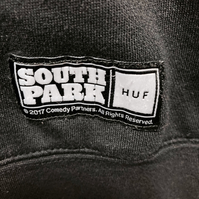 HUF(ハフ)のHUFxSOUTH PARK  ハフ サウスパーク フーディパーカー ブラック メンズのトップス(パーカー)の商品写真