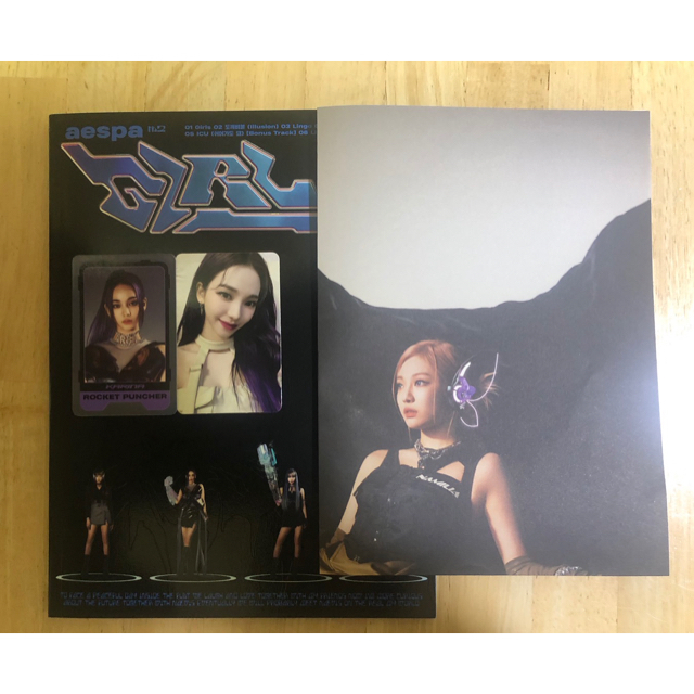 aespa Girls セット エンタメ/ホビーのCD(K-POP/アジア)の商品写真