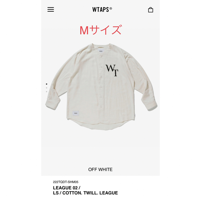 反物 浴衣 22AW WTAPS LEAGUE 02 / LS / COTTON.TWILL | www.tegdarco.com