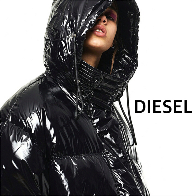 DIESEL ダウンジャケット  オーバーサイズディーゼル レディース