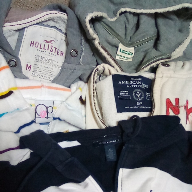 Hollister(ホリスター)のレディース　パーカー７枚セット レディースのトップス(パーカー)の商品写真