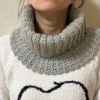 ネックウォーマー　ハンドメイド(ネックウォーマー)