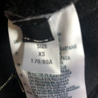 【DIESEL】イタリア製デザインニットジャケット ブルゾン カーディガン