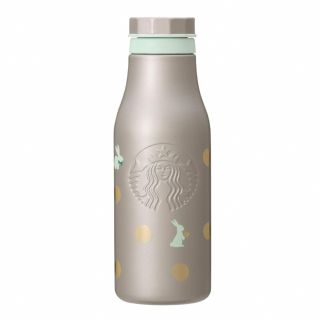 スターバックス(Starbucks)の新品 スタバ ステンレスロゴボトルラビット473ml(タンブラー)