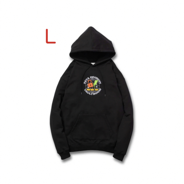 VAULTROOM × ZETA DIVISION Hoodie BLACK Lの通販 by てん's shop｜ラクマ