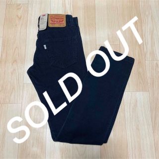 リーバイス(Levi's)の値下げ中②リーバイス 511 SLIM コーデュロイ W27 黒 Levi's(デニム/ジーンズ)