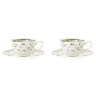 ノリタケ(Noritake)の新品未使用♡Noritake/ノリタケ♡ボーンチャイナ ペアカップ&ソーサー(グラス/カップ)