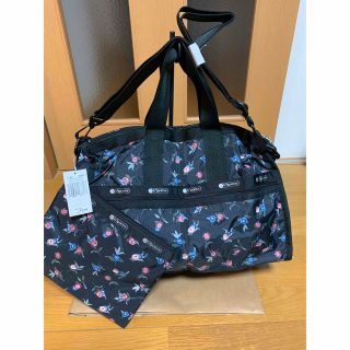 レスポートサック(LeSportsac)の【新品タグ付き】LeSportsac 花柄ボストンバッグ(ボストンバッグ)