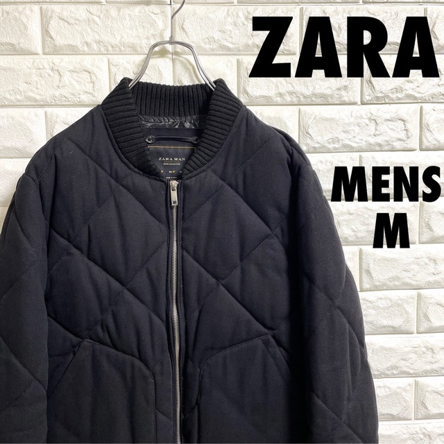 ZARA MAN ブルゾン メンズ M ブラック - アウター